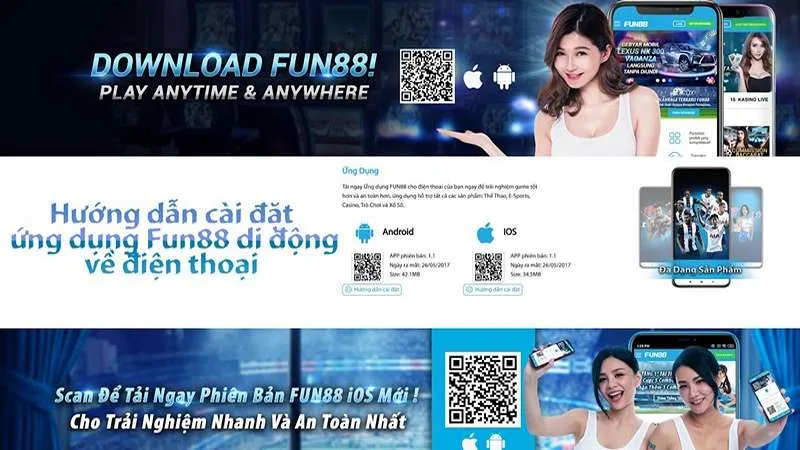 Hướng dẫn chi tiết về 2 cách tải app fun88